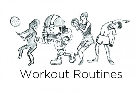 Work Hard, Play Hard: Athletics workout routines