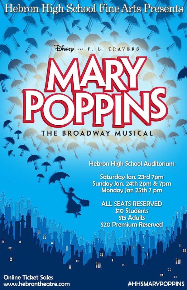 Mary Poppins comes to the stage
