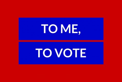 To me, to vote