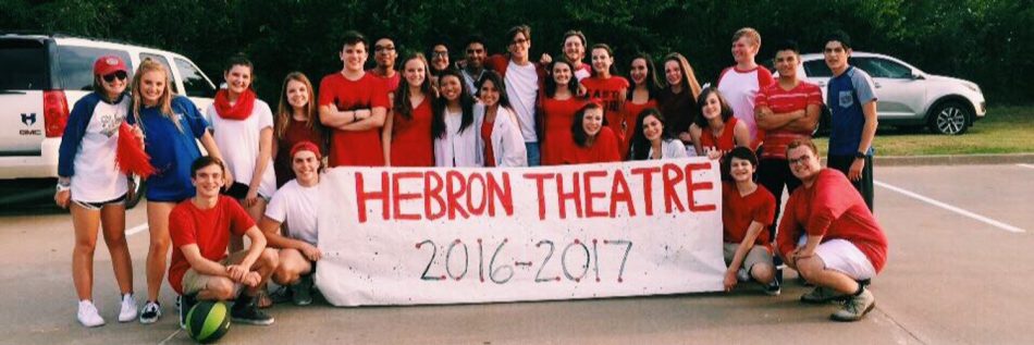 Hebron+Theatre+together+at+the+Homecoming+Parade.
