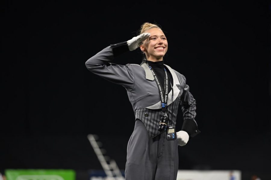 Although she was initially just excited to be there, senior Abby Rieger was grateful that she chose to be a part of Santa Clara Vanguard Drum and Bugle Corps after attending the audition camps. “The organization is truly like a family,” Rieger said. “Whether that means being great friends, holding each other accountable, being there for emotional support, pushing each other to be better all the time or whatever other positive aspect a family could bring to your life.”