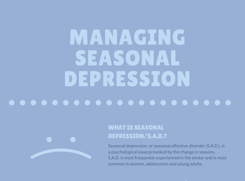 Infographic: managing seasonal depression