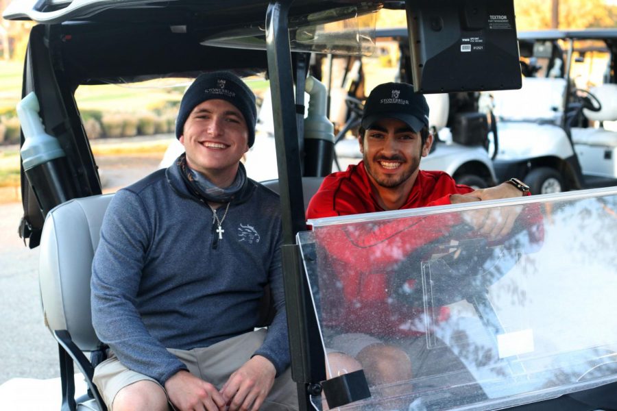 Junior+Noah+Farahmand+works+at+Stonebriar+Country+Club+in+Frisco.+He+delivers+golf+carts+to+people+on+the+golf+course+on+weekends.