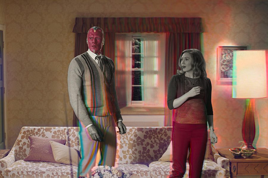 Marvel’s “WandaVision” is a delightful sitcom mixed with suspense