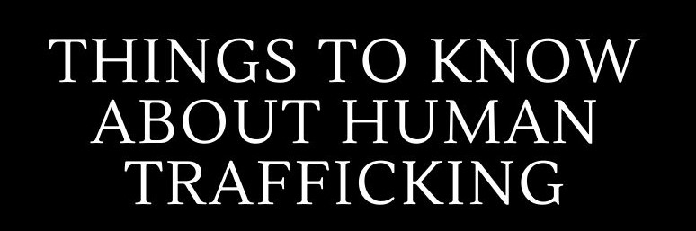 Infographic: Human Trafficking