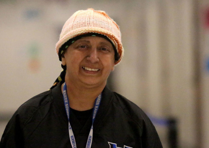 ESL aide Naseem Hirji was diagnosed with breast cancer in August, and has been receiving treatment since.