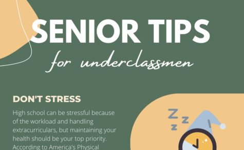 Infographic: Tips for underclassmen from a senior