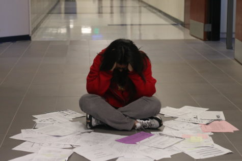  Many students get overwhelmed with the amount of homework they receive, which can cause mental health issues. Around 65% of high school students deal with severe anxiety and 52% are diagnosed with depression.
