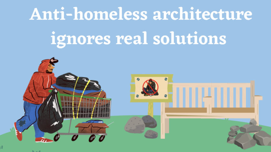 Opinion: Anti-homeless architecture ignores real solutions
