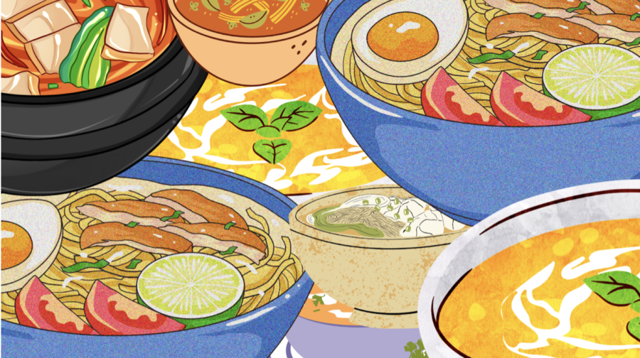 Depicted in the picture are groups of soups, check out soups in the story that I and many other people find comforting. 