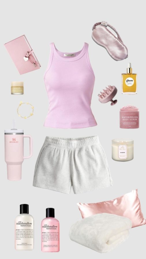 Spring is the time for growth, self care is the best way to grow and improve your mental health. This loungewear outfit is made for relaxing, journaling and taking care of yourself. 