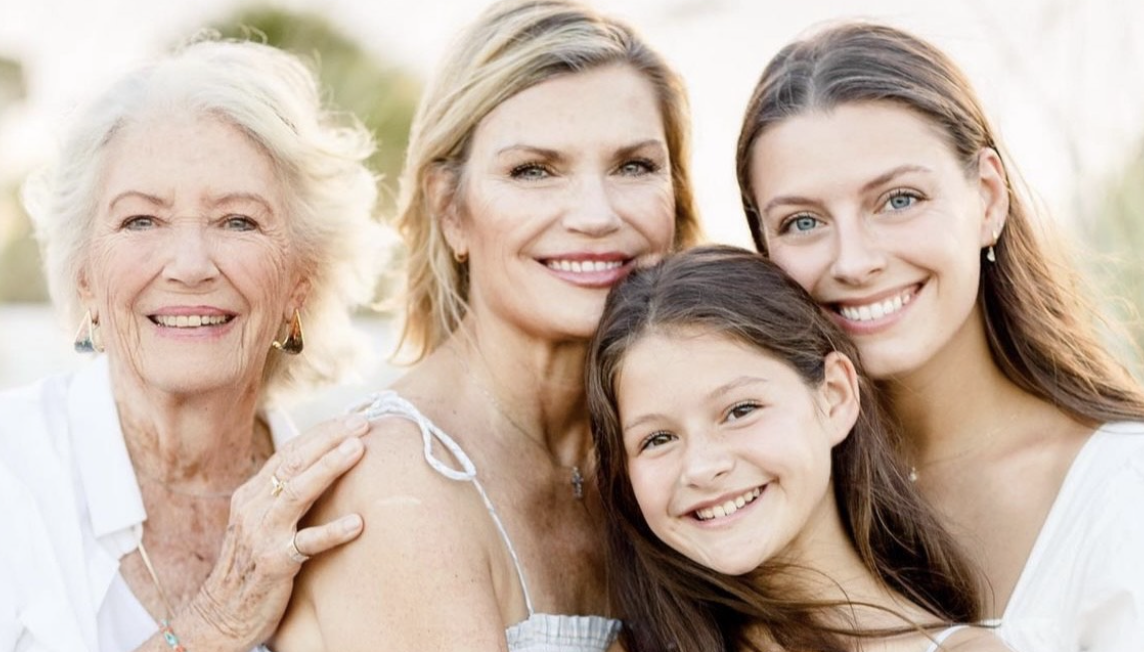 (Left to Right) Mary Catherine Gregory, Barri Lynn Mckasson, Madie Mckasson and Skylar Van Kuilenburg represent four generations of mothers and daughters. Madies grandmother, Gregory said Skylar is the sweetest and strongest little girl, just like her mother.