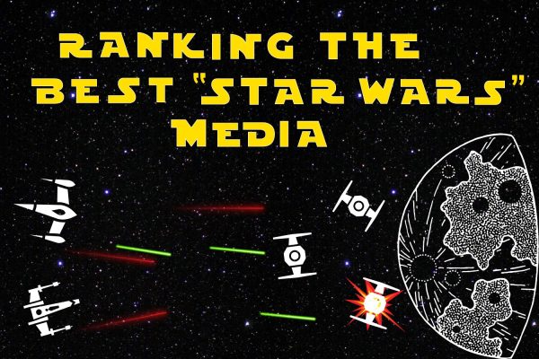  In honor of May 4th, National Star Wars Day, I ranked my top five pieces of “Star Wars” media.