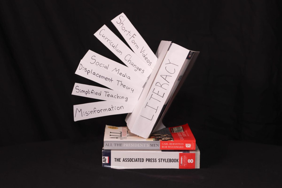 Recent studies have shown an alarming decline in high school literacy rates. The root causes can be traced back to factors like curriculum shifts and digital saturation. 
