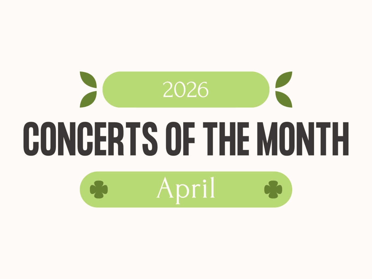 Infographic: Concerts of the month