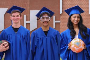 With the 2025-2026 school year coming to an end, the top three students in the senior class rank have been solidified. Here are their stories.